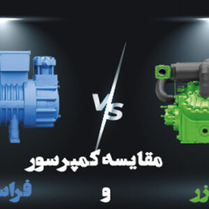 مقایسه کمپرسور بیتزر و فراسکولد برای دستگاه‌های بستنی قیفی