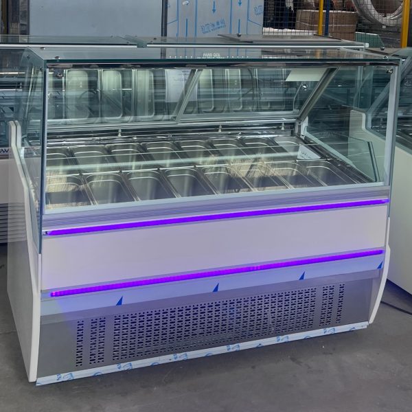 سوربتو و فریزر ژلاتو تاپینگ بستنی پارس گل چکی