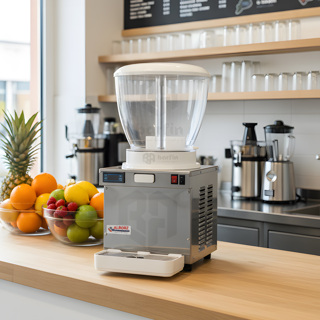 شربت سرد کن خمره ای تک مخزن البرز ماشین